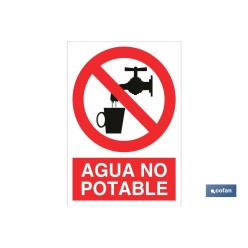 SEÑAL POLIESTIRENO 420X297MM.