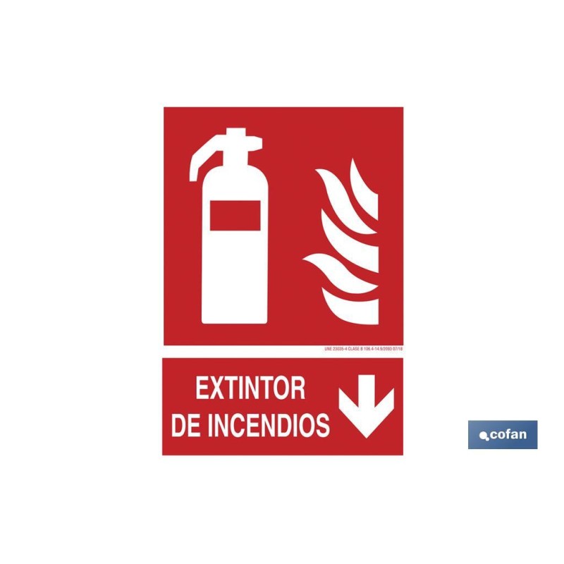 SEÑAL LUMINISCENTE 210X148MM. SEÑAL LUMINISCENTE 210X148MM.