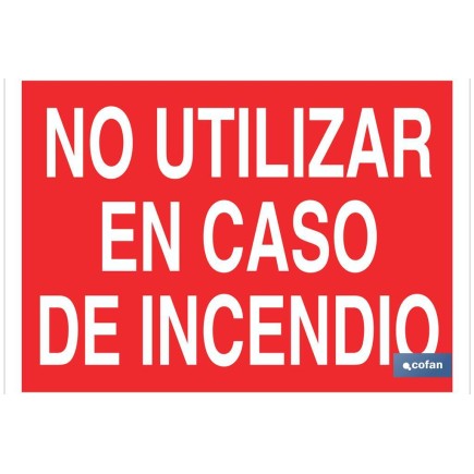 SEÑAL LUMINISCENTE 210X148MM.