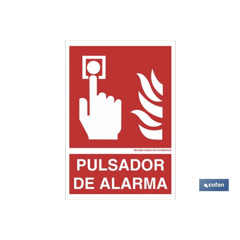 SEÑAL LUMINISCENTE 297X210MM. SEÑAL LUMINISCENTE 297X210MM.