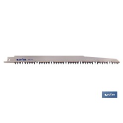 HOJA DE SIERRA DE SABLE (5PCS) HCS 220X4-5  -  MADERA