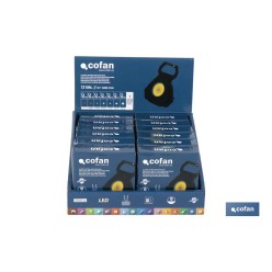 EXPOSITOR LLAVERO LINTERNA 12 UDS