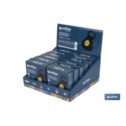 EXPOSITOR LLAVERO LINTERNA 12 UDS