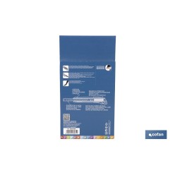 EXPOSITOR DE CÚTER ANTIDESLIZANTE HEAVY DUTY 9 MM 12 UDS.