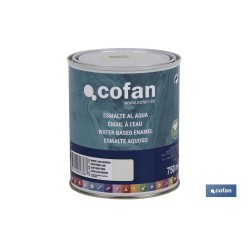 ESMALTE AL AGUA (750 ML) MARFIL CLARO SATINADO