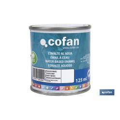 ESMALTE AL AGUA (125 ML) BLANCO MATE