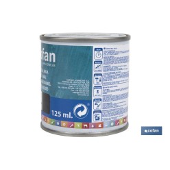 ESMALTE AL AGUA (125 ML) NEGRO BRILLO