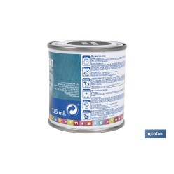 ESMALTE AL AGUA (125 ML) NEGRO MATE