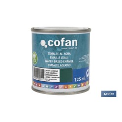 ESMALTE AL AGUA (125 ML) VERDE CARRUAJE BRILLO