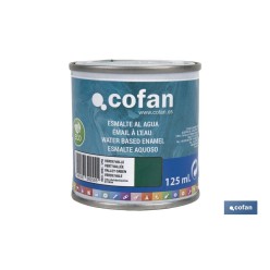 ESMALTE AL AGUA (125 ML) VERDE VALLE BRILLO