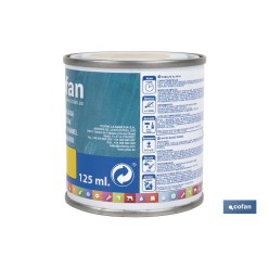 ESMALTE AL AGUA (125 ML) AMARILLO REAL BRILLO