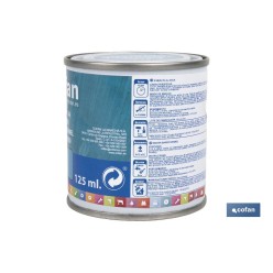 ESMALTE AL AGUA (125 ML) AZUL TURQUESA SATINADO