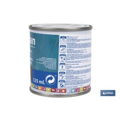 ESMALTE AL AGUA (125 ML) MARRÓN TOSCANA SATINADO