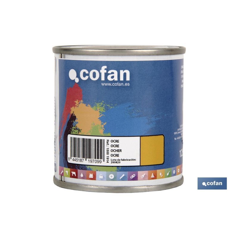 ESMALTE SINTÉTICO (125 ML) OCRE