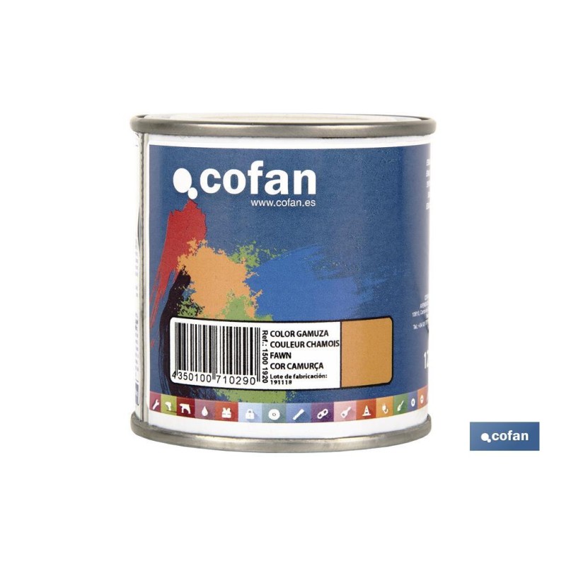 ESMALTE SINTÉTICO (125 ML) COLOR GAMUZA