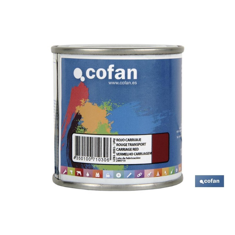 ESMALTE SINTÉTICO (125 ML) ROJO CARRUAJE