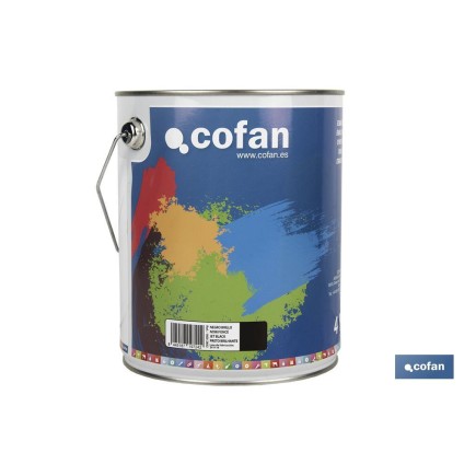 ESMALTE SINTÉTICO (4 L) NEGRO BRILLO