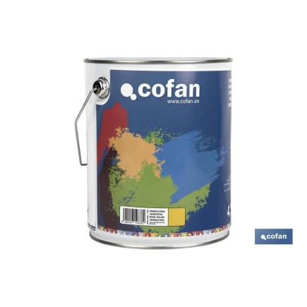 ESMALTE SINTÉTICO (4 L) AMARILLO REAL