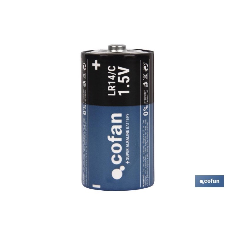 BLISTER 2 PILAS ALCALINA LR14/C