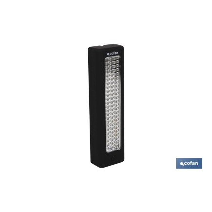 LÁMPARA 72 LED RECTANGULAR IMAN/GANCHO