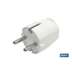 CLAVIJA BIPOLAR BLANCA (16A-250V)