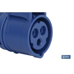 BASE INDUSTRIAL IP44 16A 230V