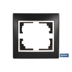 MARCO 1 ELEMENTO BLANCO MODELO PACIFIC