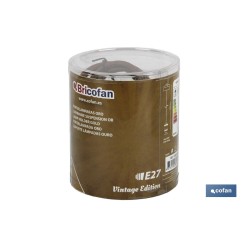 PORTALAMPARAS (cable+rosetón)  ORO E27 100X10CM