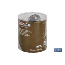 PORTALAMPARAS (cable+rosetón)  PERLA E27 100X10CM