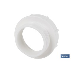 ADAPTADOR CONVERTIDOR 1 1/4 MACHO - 1 1/2 HEMBRA PARA TUBO FLEXIBLE