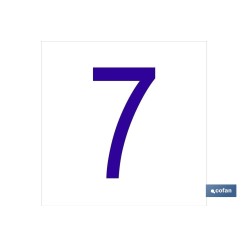 SEÑAL GLASSPACK ADHESIVA 62X62MM.