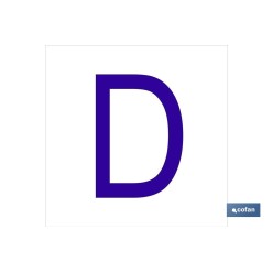 SEÑAL GLASSPACK ADHESIVA 62X62MM.