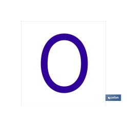 SEÑAL GLASSPACK ADHESIVA 62X62MM.