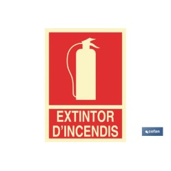 SEÑAL LUMINISCENTE 297X210MM.