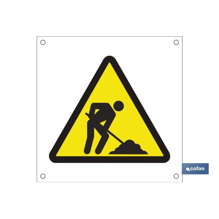 SEÑAL POLIPROPILENO CELULAR 600X600MM