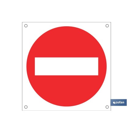 SEÑAL POLIPROPILENO CELULAR 600X600MM