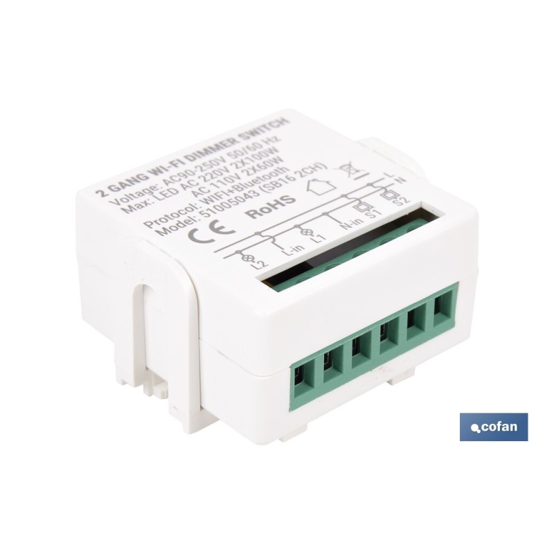 RELÈ REGULADOR DE INTENSIDAD INDIVIDUAL WIFI