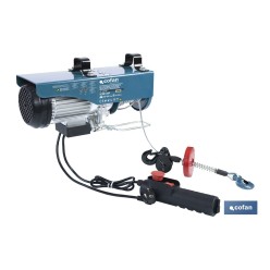 POLIPASTO ELÉCTRICO 1020 W 250/500 KG ELEVACIÓN 10/20 M