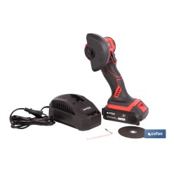 MINIAMOLADORA A BATERÍA LI-ION 20 V 19500 RPM 76 MM