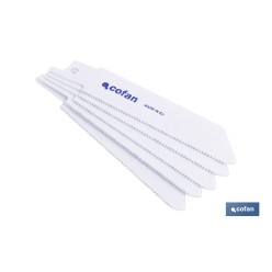 HOJA DE SIERRA DE SABLE (5PCS) BIMETAL 80X18  -  METAL
