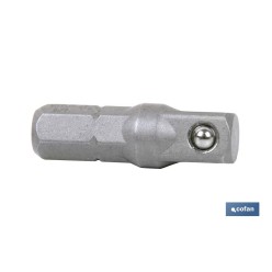 ADAPTADOR PORTA VASOS 1/4 X 25 MM