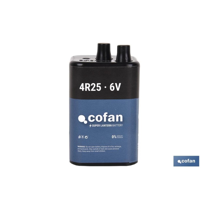 BATERÍA 4R25 6 VOLTIOS