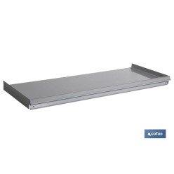 BANDEJA ESPEC. INCLINADA C/SOPORTES 1000x400 mm