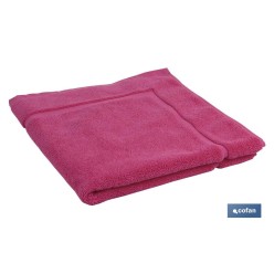 ALFOMBRA BAÑO  FUCSIA GR.1000 MODELO PRIMAVERA 60X60cm