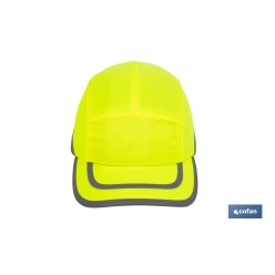 GORRA SPORT SEGURIDAD AMARILLO FLÚOR