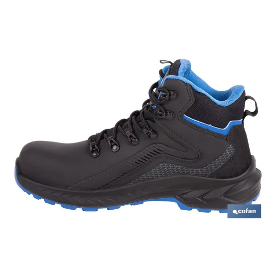 BOTA SPORT S3L FO SR AZUL/NEGRO MODELO NAMUR TALLA 43