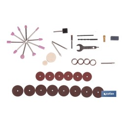 KIT ACCESORIOS MULTIHERRAMIENTA ROTATIVA 50001245