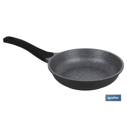 SARTÉN DE INDUCCIÓN DE ALUMINIO FORJADO Ø24 CM ANZIO