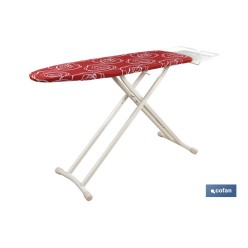 TABLA PLANCHAR 125 X 42 X10 CM MODELO TIVOLI ROJA
