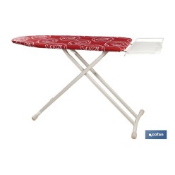 TABLA PLANCHAR 125 X 42 X10 CM MODELO TIVOLI ROJA